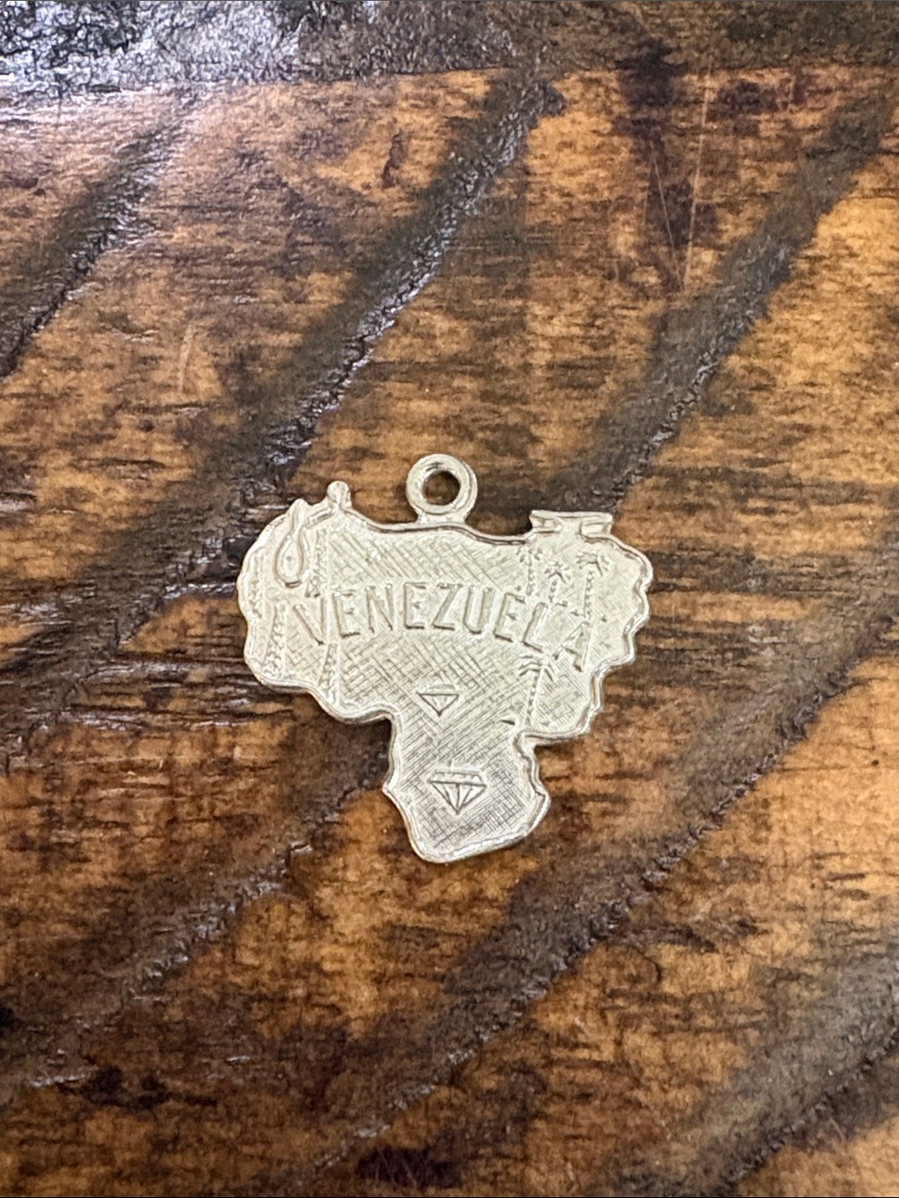 Venezuela Map sterling Silver Charm Pendant - Women's Jewelry